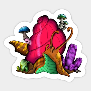 Magic snail Sticker